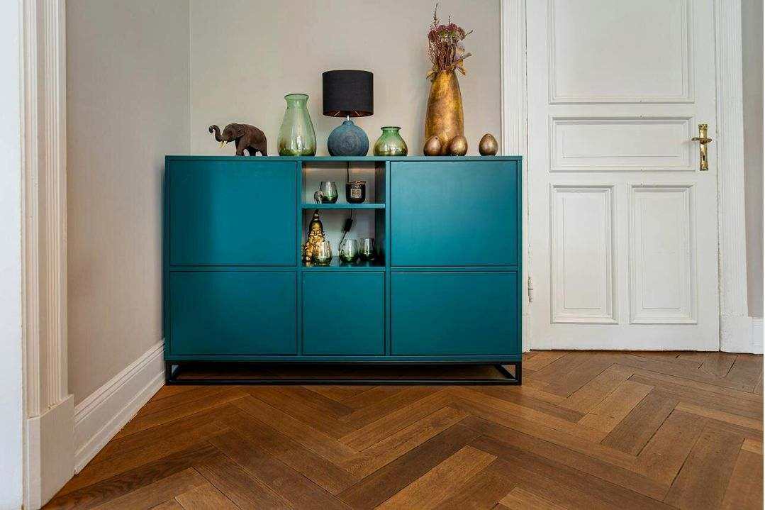 Innenleben Sideboard mit Schubladen